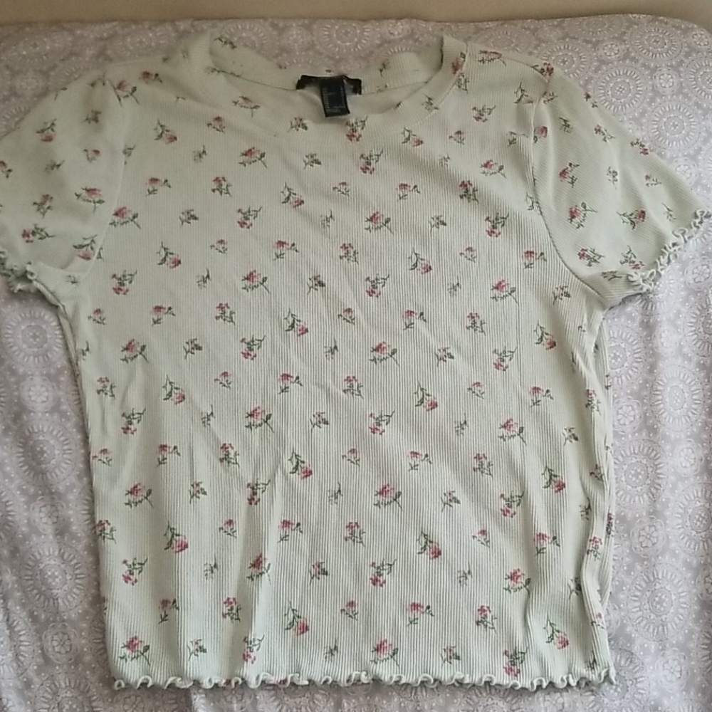 Floral Crop Top